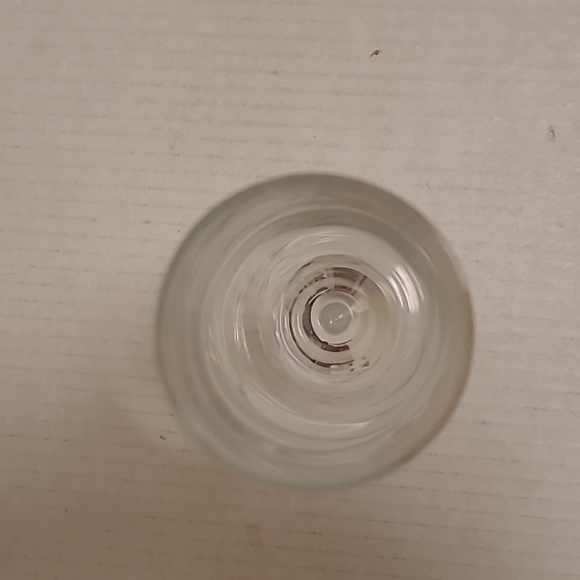 Set of 4 Handpainted Floral Crystal Wine Glasses - Picture 12 of 16